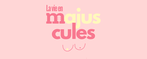 La Vie en Majuscule – logo du podcast